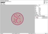 Sgcircle Embroidery File 6 sizes