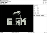 SGK2 Embroidery File 5 sizes
