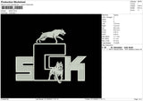 SGK2 Embroidery File 5 sizes