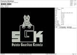 SGK Embroidery File 5 sizes