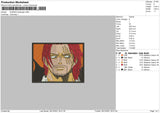 Shanks Rectangle Embroidery File 4 size