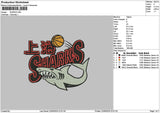 Sharks2205 Embroidery File 7 sizes