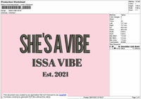 SHE'S A VIBE