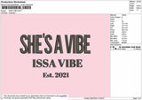 SHE'S A VIBE