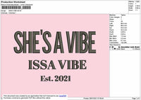 SHE'S A VIBE