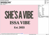 SHE'S A VIBE