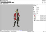 Shikamaru Christmas Embroidery File 4 size