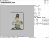 Shikamaru Jutsu Embroidery File 4 size