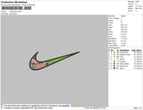 Swoosh Anime Bundle Embroidery File 9 Swoosh