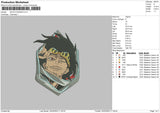 Shota A Embroidery File 6 sizes
