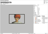 Shoyo Hinata 002 Embroidery File 4 size