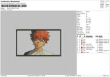 Shoyo Hinata 002 Embroidery File 4 size