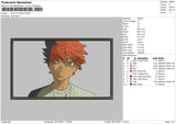 Shoyo Hinata 002 Embroidery File 4 size