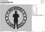 Sidhu Moosewala Embroidery File 4 size