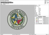 Siempretext Embroidery File 6 sizes