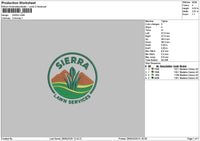 Sierracircle Embroidery File 6 sizes