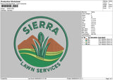 Sierracircle Embroidery File 6 sizes