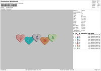 Sigma Embroidery File 4 size
