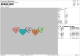 Sigma Embroidery File 4 size