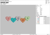 Sigma Embroidery File 4 size