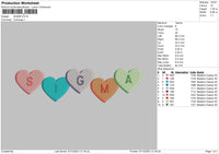 Sigma Embroidery File 4 size