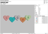 Sigma Embroidery File 4 size