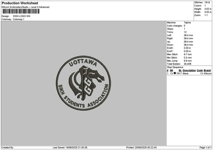 Sikhcircle Embroidery File 6 sizes