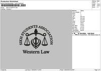 Sikhtext Embroidery File 6 sizes