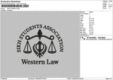 Sikhtext Embroidery File 6 sizes