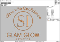 Si Back Embroidery File 6 sizes