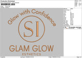 Si Back Embroidery File 6 sizes