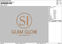 Si Front Embroidery File 6 sizes