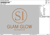 Si Front Embroidery File 6 sizes