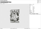 Skate And Snow Embroidery File 5 Sizes