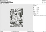 Skate And Snow Embroidery File 5 Sizes