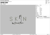 Skin Embroidery File 4 size