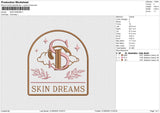 Skin Dreams Embroidery File 4 size