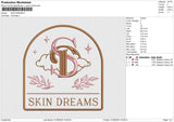 Skin Dreams Embroidery File 4 size
