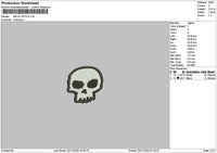 Skullpatch Embroidery File 6 sizes