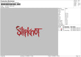 Slipknot Xmas Embroidery File 6 sizes