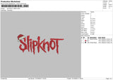 Slipknot Xmas Embroidery File 6 sizes