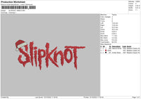 Slipknot Xmas Embroidery File 6 sizes