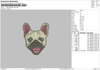 Smackables Dog Embroidery File 6 sizes
