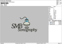 Smbtext Embroidery File 6 sizes