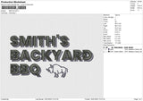 Smiths Embroidery File 4 sizes