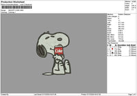 Snoopycoke Embroidery File 6 sizes
