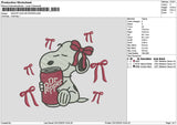 Snoopy Pepper 2312 Embroidery File 6 sizes