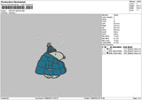 Snoopy Snow 1308 Embroidery File 6 sizes