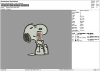 Snoopy Coke 03 Embroidery File 6 sizes