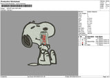 Snoopy Coke 03 Embroidery File 6 sizes